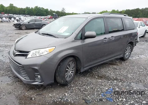 2018 Toyota Sienna Xle Premium 8 Passenger from USA, damaged, VIN 5TDYZ3DCXJS907898